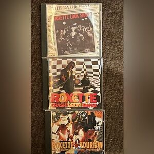 Roxette Lot Of 3 CD’s-Look Sharp!, Tourism, & Crash Boom Bang!-All Like New